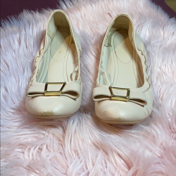 Cole Haan bow ballet flats, nude - Picture 5 of 6